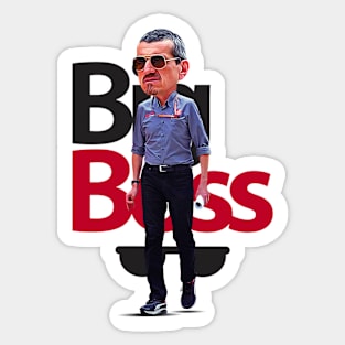 Günther Steiner - Big Boss Sticker